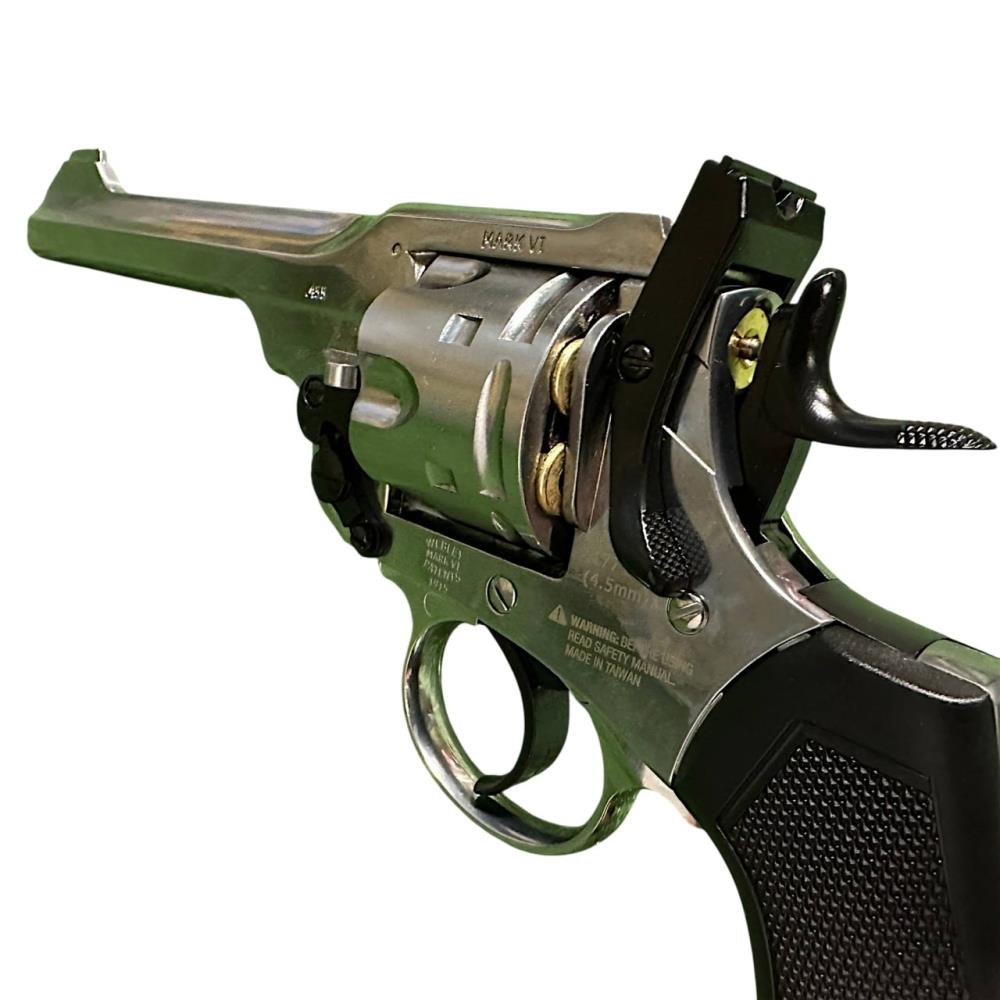 Borner WS CO2 Revolver 4.5mm BB Silver
