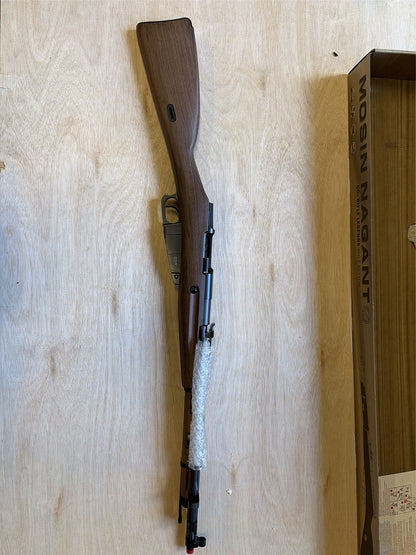 [Boneyard] Win Gun Mosin-Nagant M44 Overlord Sniper Rifle (Co2 Powered - Faux Wood - Bayonet Included) - Unknown Fault or Ex. Display