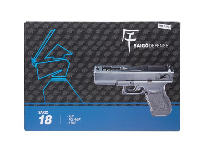 Saigo Yakuza MK2 AEP (with Battery and Charger - Black)