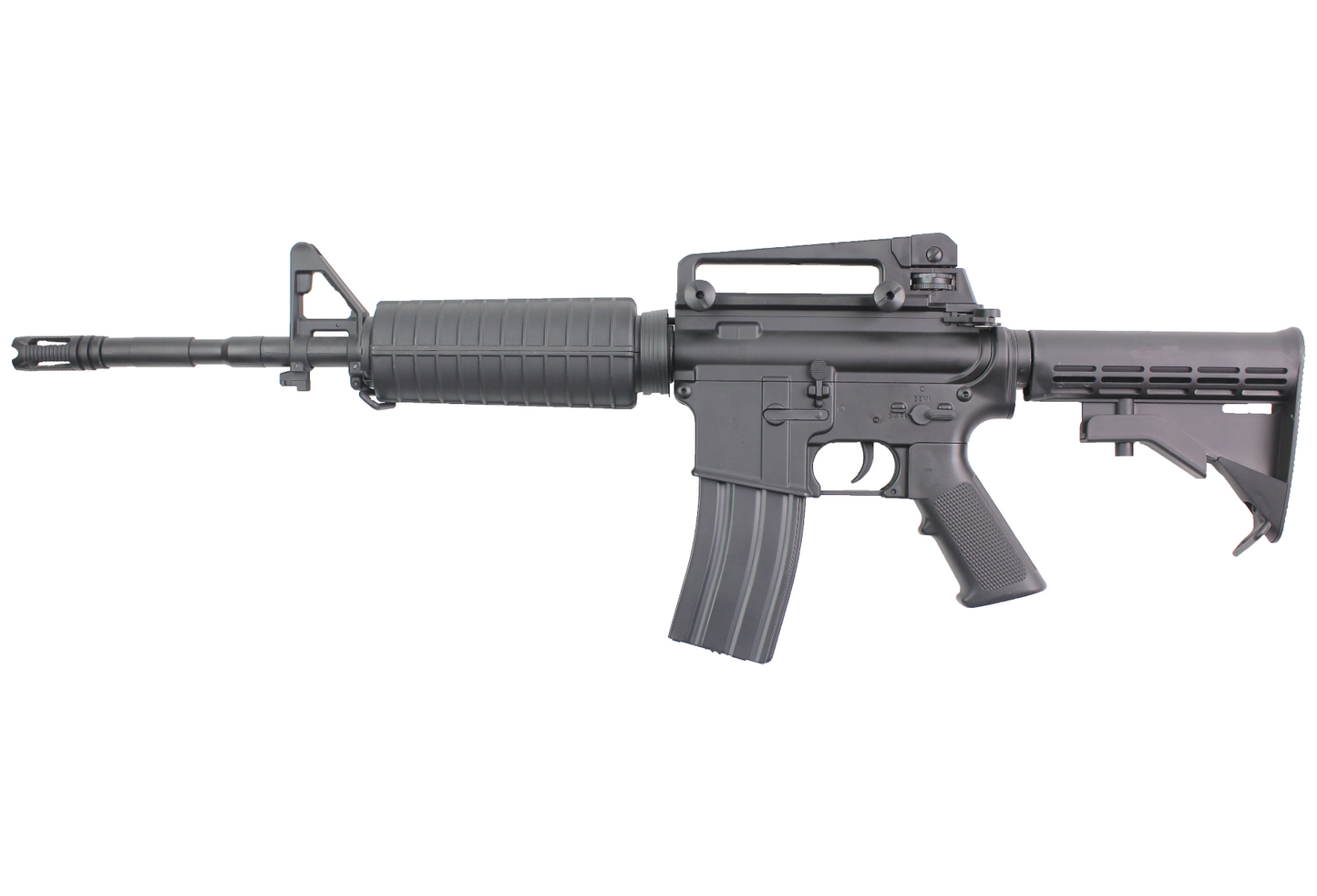 Huntsman M4 Long (Polymer Body/Full Metal Gearbox - inc. Bat. and Charger - 061A - Black)