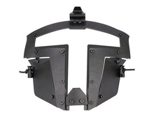 Big Foot Spartan Clear Glass Face Mask (Black)