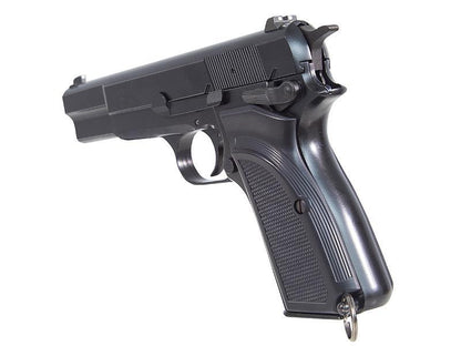 WE Hi-Power Browning MK3 Gas Blowback Pistol (Black)