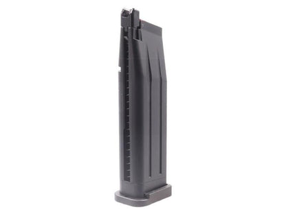 Armorer Works x Taran Tactical International Combat Master Gas Magazine (TTI - Full Metal - Black - TT-CMMG01)