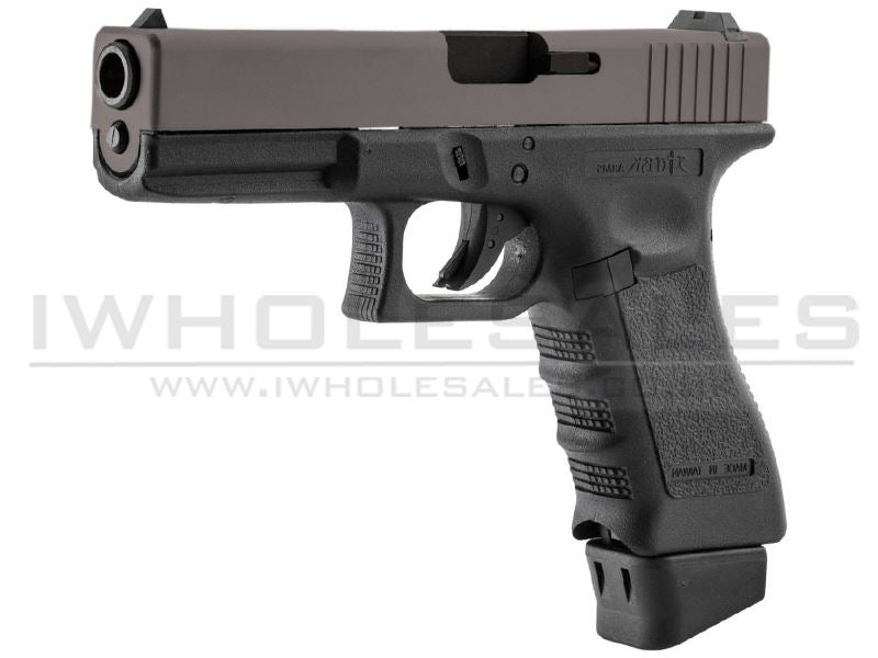 Stark Arms 17 Combat Super Grade (Co2 Blowback Pistol - Titanium Black)