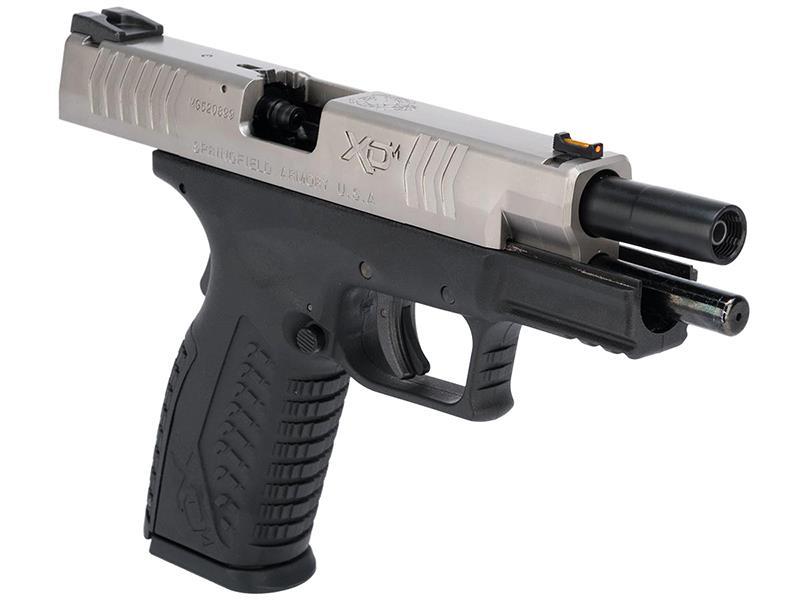 Springfield Armory 4.5 XDM .177/4.5mm CO2 Blowback Air Pistol (Full Metal - Reel Feel Recoil - Bicolor - SA-XDM45CBB4-SB)