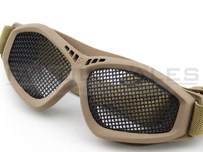 Big Foot V2 Mesh Glasses (Tan)