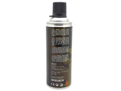 [Illegal to sell in the UK - Discontinued] Duel Code Airsoft 134a Gas (400ml)