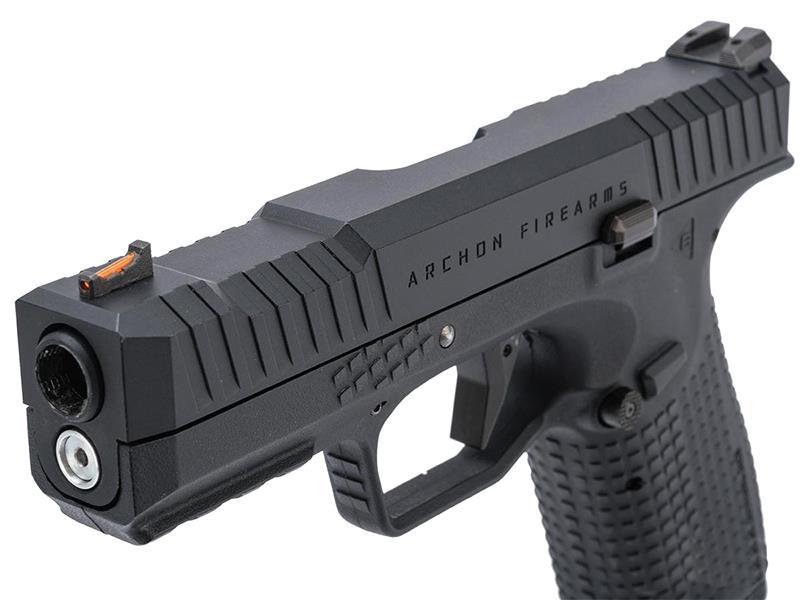 Archon Firearms Type B Gas Blowback Pistol (EMG/Armorer Works - Black - AR-TB0100)