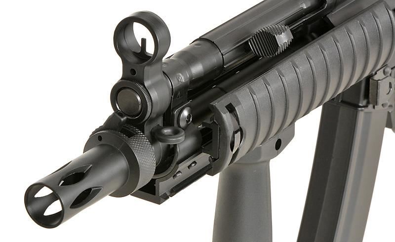 H&K MP5A4 RIS Full Metal AEG with Eshooter ETU GEN-2 (Umarex/Cyma - Black - CM041B)