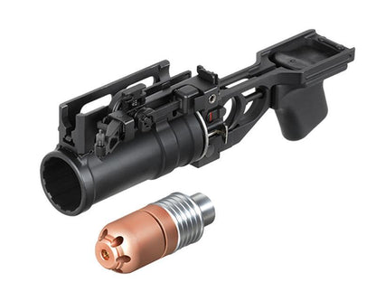 Double Bell AK Series 40mm Under-Barrel Grenade Launcher (Inc. Gas Grenade - Black - K-55)
