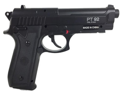 Cybergun PT92 BAX Full Metal Non-Blowback Co2 Pistol (Black - Cybergun - 210307)