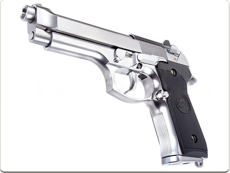 WE M92 GBBP (Full Metal - Silver)