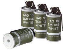 Tag Innovations TAG-18 Smoke White Screen Hand Grenade (Pack of 6)