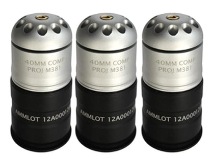 UFC Gas 70 Round Grenade Box Set (Pack of 3 - UFCCART05NS)