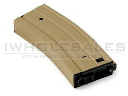 Battleaxe - Mid-Cap M4/M16 - 70 Round Magazine - Marui RECOIL AEG (Tan - B36B)