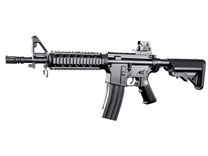 ACM M4 RIS Spring Rifle and 17 Series Spring Pistol (Duel Pack - Black)