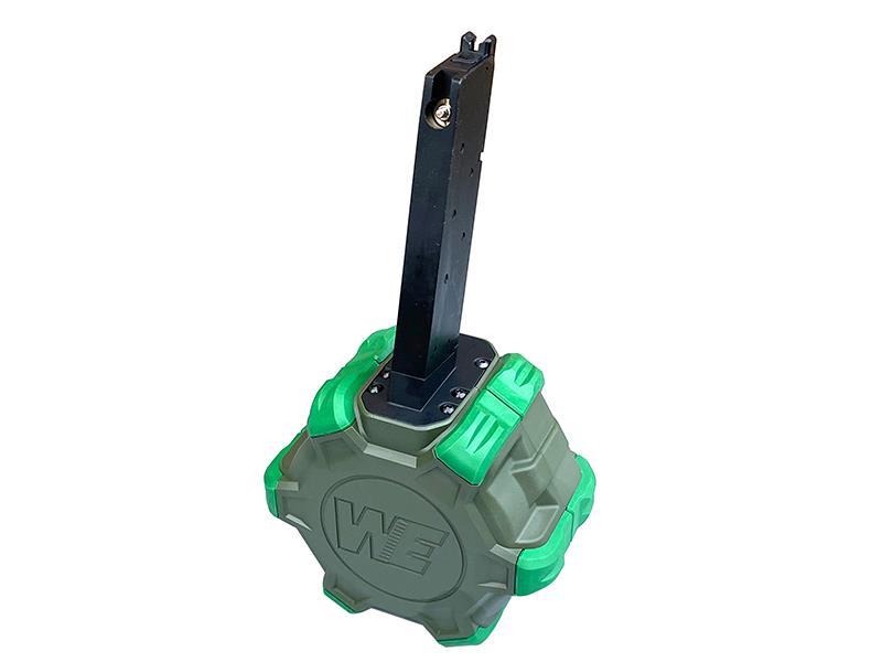 WE Gas Drum Magazine for 1911 Series (350 Rounds - OD)