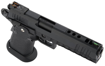 Armorer Works Custom Black Ace Hi-Capa GBBP (Full Black Slide - Black Frame - Black Barrel - AW-HX2003)