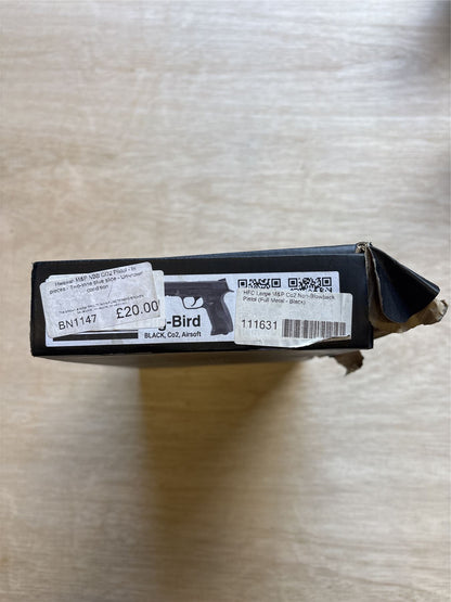 [Boneyard] Hwasan M&P NBB CO2 Pistol - In pieces - Two-tone blue slide - Unknown condition