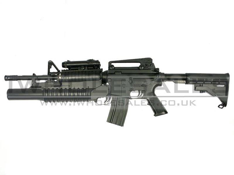 D|Boys Commando Electric Airsoft Gun with Grenade Launcher