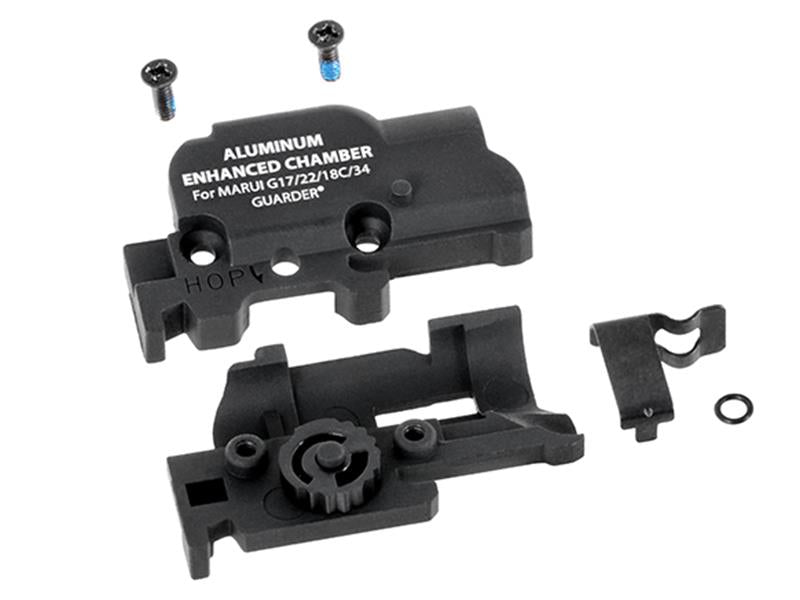 Guarder Enhanced Hop-Up Chamber Set for Tokyo Marui G26 & KJWorks G19/23 (GLK-120(B))