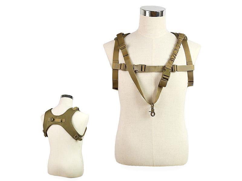 Big Foot One Point Sling Vest (Tan)