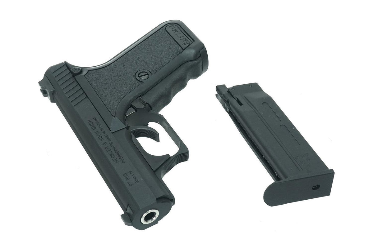 H&K P7 M13 Full Metal Gas Blowback Pistol - Black (Umarex/VFC - UM3T-P7M13-BK01)