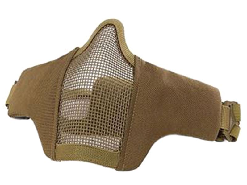 Big Foot WST Half Face Mesh Mask (Tan)