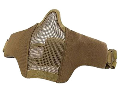 Big Foot WST Half Face Mesh Mask (Tan)