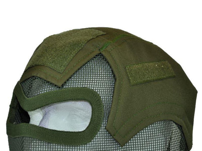 ACM Full Face Fencing Mask without Eye Protection (Green)