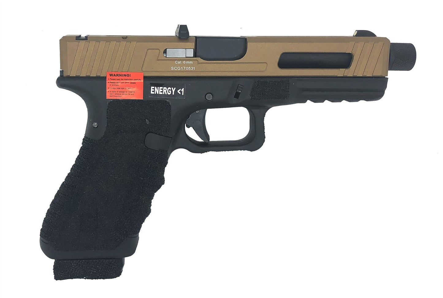 Secutor - Gladius Acta Non Verba - 17 Series Custom Co2 Pistol (Bronze)