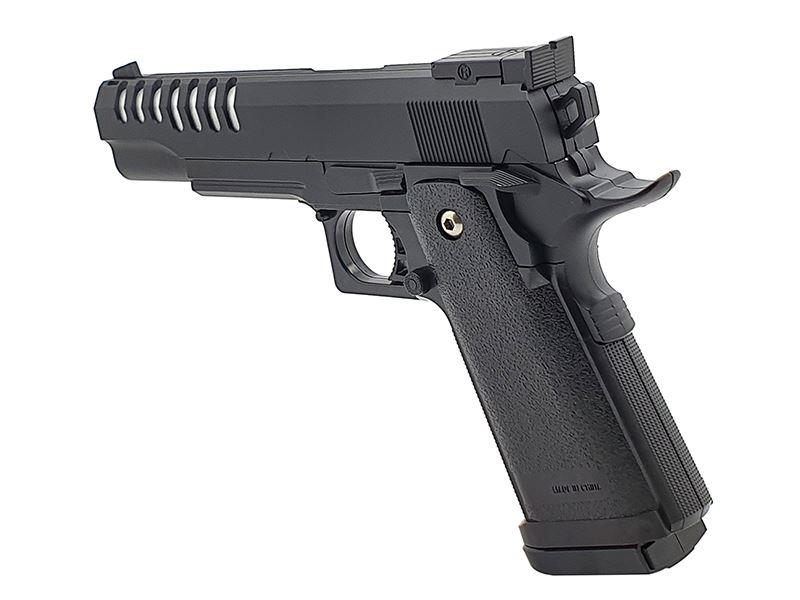 ACM 5.1 Ported Spring Pistol (Full Metal - Black - V17)