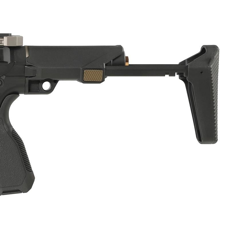 [Pre-Order] Salvo Precision 7.0 Honey Badger SBR w/ PDW Stock - Gas Blowback Rifle (MWS System / Steel Bolt - S004A-02 BK)