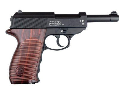 Borner 4.5mm/.177 P38 Air Pistol (Metal - Black - C41)