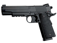 KWC 1911 Co2 Pistol (4.5mm - KM-42ZDHN - Metal Slide - NBB - Black)