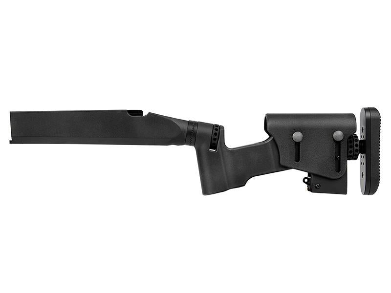 Ares x Amoeba "Striker" Multi-Adjust Tactical Stock (Black - AS-BS-006-BK)