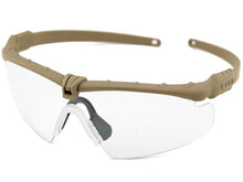 Big Foot 2.0 Framework (ANSI Z80.3) GLASSES (Mud-Colored Frame - Transparent Lens)
