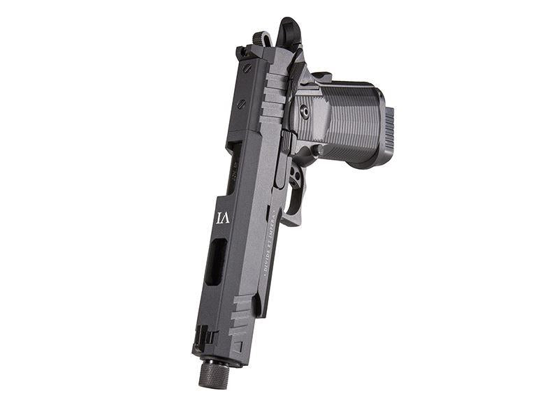 Secutor - LUDUS VI - Hi-Capa 5.1 Custom Pistol (Black Barrel - Co2 Powered - Gas Ready - Black)