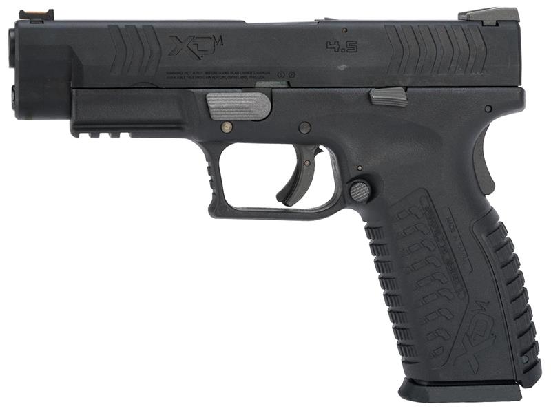 Springfield Armory 4.5 XDM .177/4.5mm CO2 Blowback Air Pistol (Reel Feel Recoil - Black - SA-XDM45CBB4-B)