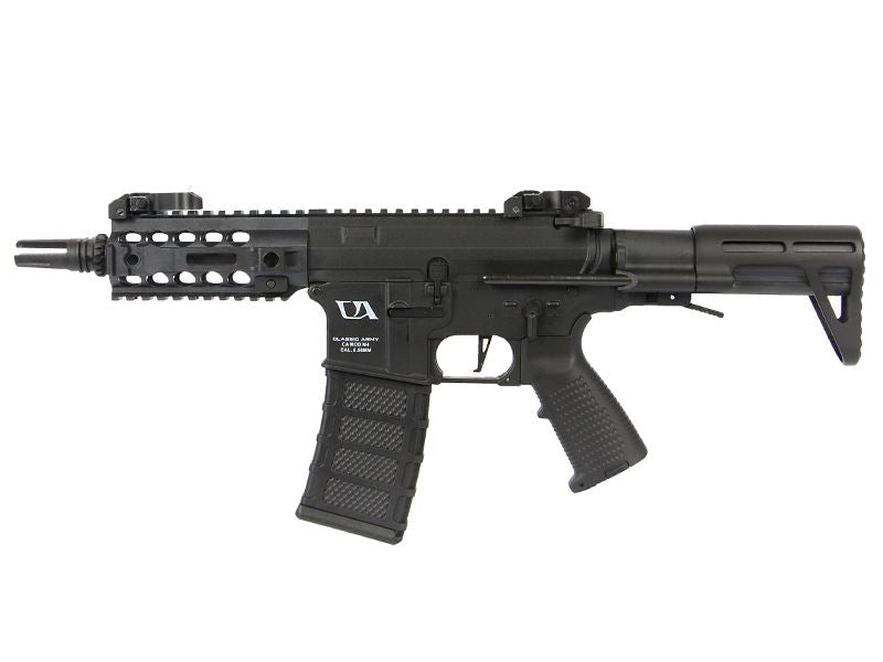Classic Army AR4-SBR with Silencer (ECS Gearbox - Black - ENF009P)