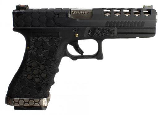 Armorer Works Custom Hex-Cut (AW-VX0101 - Black)