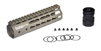 Ares Octa Arms 7" Keymod System Handguard Set (Tan) (KM-006S-DE)