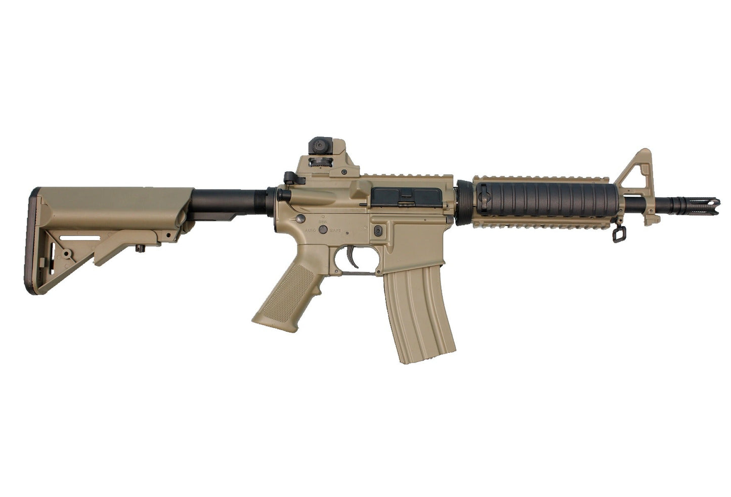 Huntsman M4 CQB (Polymer Body/Full Metal Gearbox - H061T - Tan)