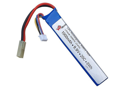 ACM LiFe 9.9v 1000 Mah 20C/40C Stick Battery (120cm - LiFePO4)