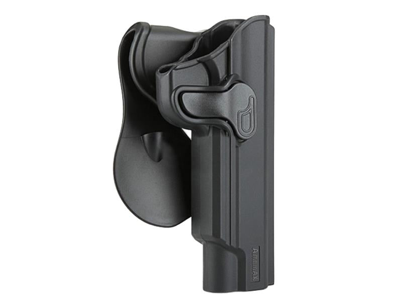 Amomax ROT360 Series Holster for Series 1911 Pistol (Polymer - Right - Black)