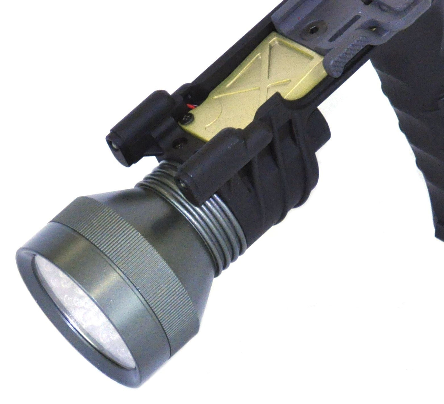 ACM Vertical Foregrip Weapon Light Style (QD Mount - Battery Box - Black)