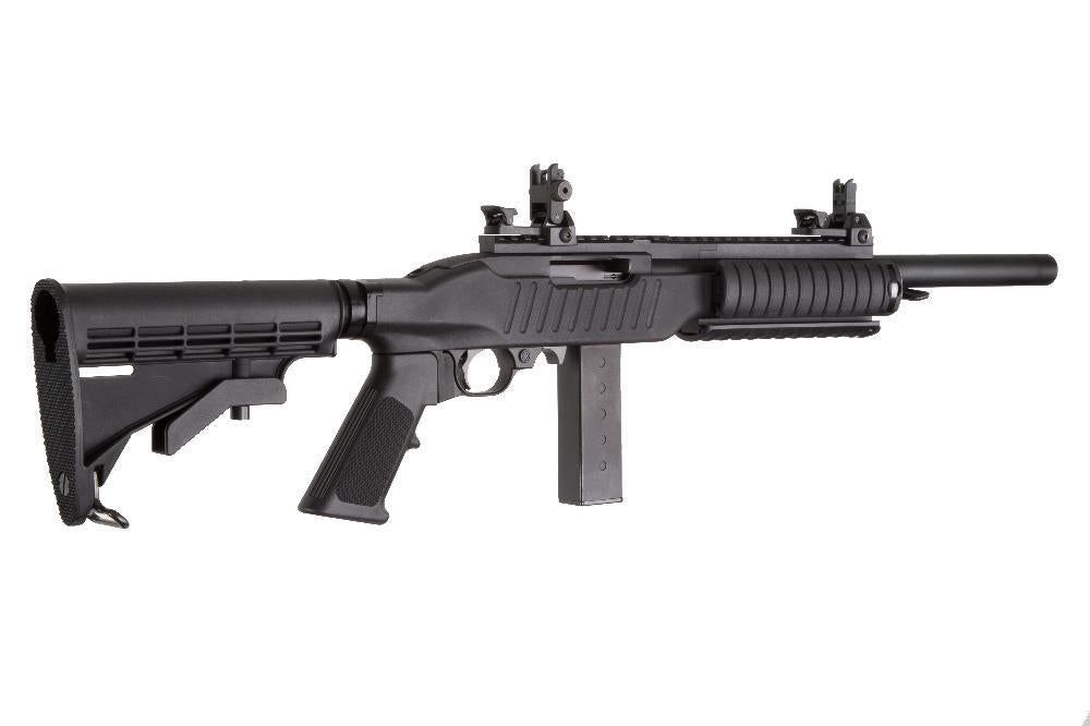 KJWorks KC02 V2 10/22 Gas Blowback Rifle with Extended Magazine