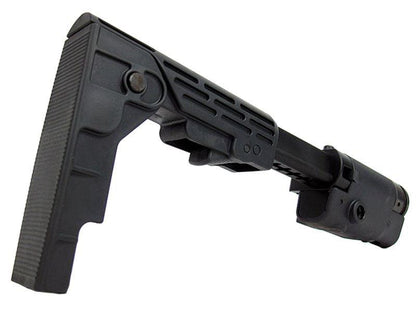 Ares M4 /SR16/SR25 Series Retractable Folding Buttstock (Black)