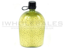 Big Foot Diamond Precision 0.23G White BB Pellets (5000 Rounds - Water/BB Canteen Bottle - Tan/Yellow)