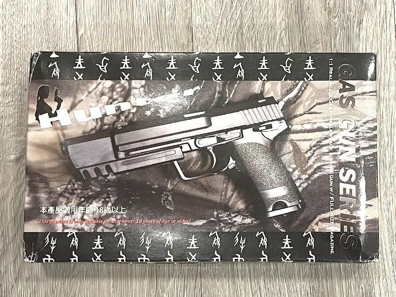 ACM ST8 Gas Pistol (Black - GGH-0303L - Top Slide Blue)